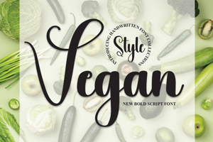 Related font Vegan
