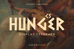 Related font CS Hunger