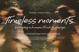 Related font Timeless Moments