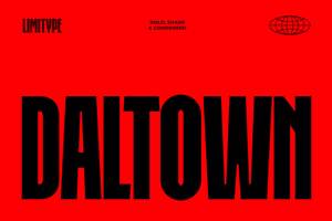 Related font Daltown - Bold Condensed Font