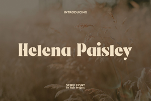 Related font Helena Paisley