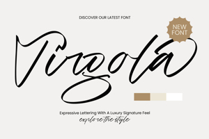 Related font Tirgola