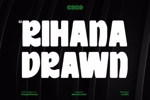 Related font CS Rihana Drawn