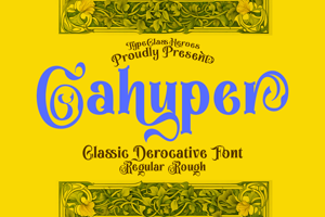 Related font Cahyper