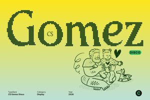 Related font CS Gomez Disco