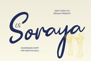 Related font CS Soraya