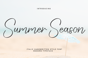Related font Summer Season