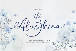 Related font Alveykina