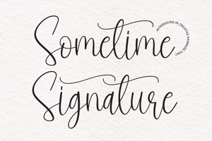 Sometime Signature