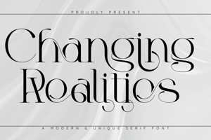 Related font Changing Realities
