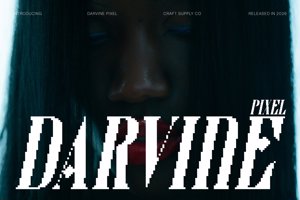 Related font Darvine Pixel