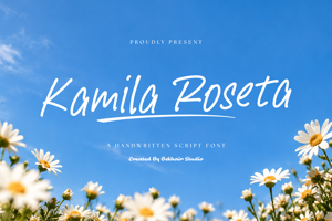 Related font Kamila Roseta