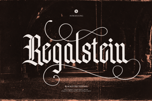 Related font Regalstein