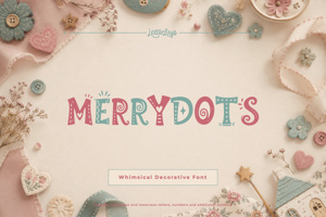 Related font Merry Dots