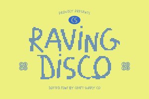 Related font CS Raving Disco