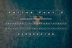 Related font Failed Font 2