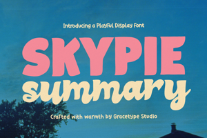 Related font Skypie Summary