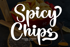Related font Spicy Chips