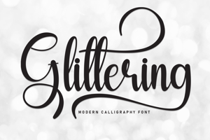 Related font Glittering