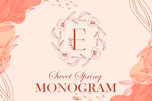 Sweet Spring Monogram