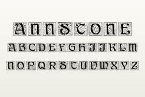 Related font AnnStone