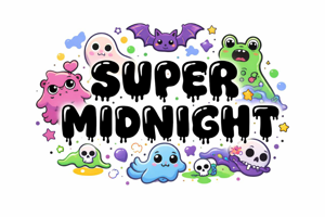 Related font Super Midnight