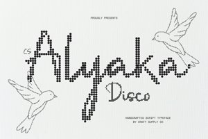 Related font CS Alyaka Disco