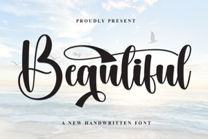 Related font Beautiful