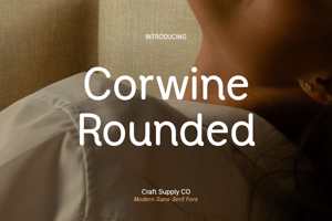 Related font Corwine Rounded