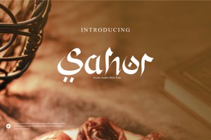 Related font Sahur