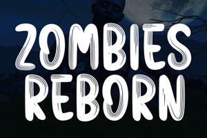 Related font Zombies Reborn