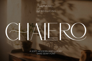 Related font Chalero
