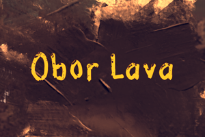 Related font Obor Lava