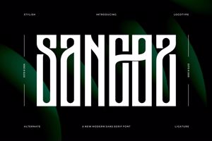 Related font Saneoz