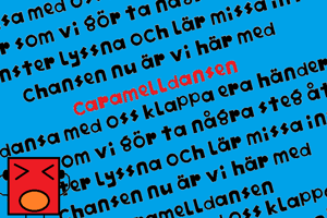 Related font Caramelldansen