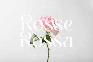Related font Rosse Rossa