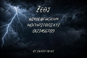 Related font Zeus