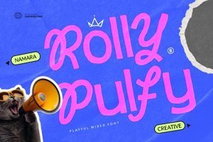 Related font Rolly Pulfy