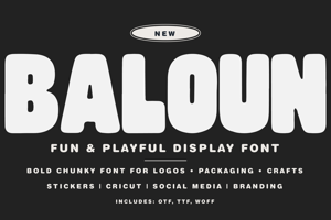 Related font BALOUN