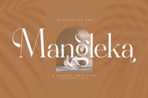 Related font Mangleka