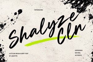 Related font Shalyze Cln