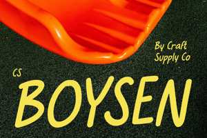Related font CS Boysen