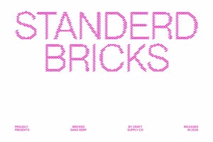 Related font Standerd Bricks