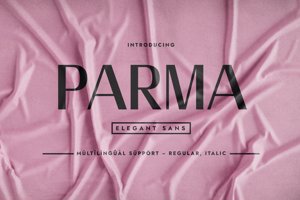 Related font Parma