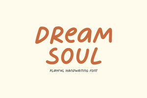 Related font Dream Soul