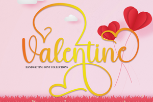 Related font Valentine