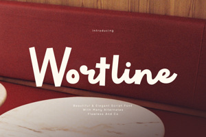 Related font WORTLINE