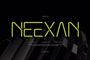 Related font Neexan