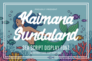 Related font Kaimana Sundaland
