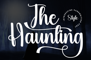 Related font The Haunting